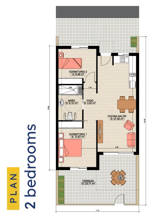 2bedrooms - The homes